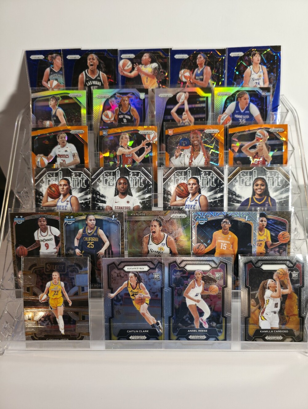 🏀 Instant WNBA Card Collection - Perfect for New Collectors. (Clarke, Reese RC)